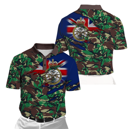 British Veteran 3D Printed shirts