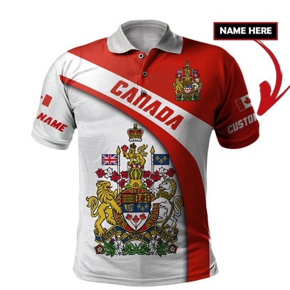 Custom Name XT Canada Day 3D Printed Shirts TNA26052103