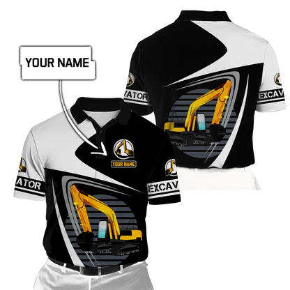 Custom Name XT Excavator 3D Printed shirts