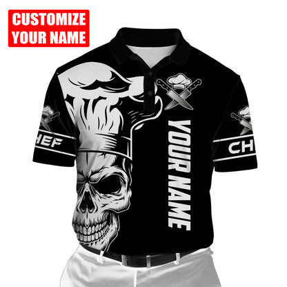 Custom Name Master Chef 3D All Over Printed Unisex Shirts