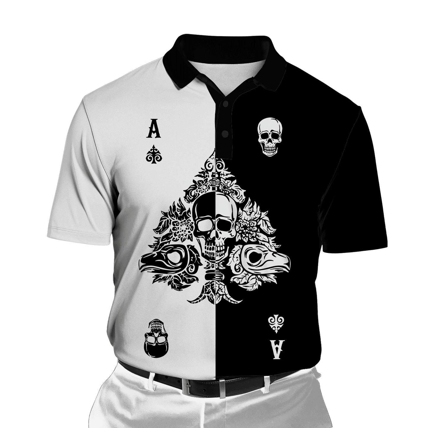 Gothic Skull 3D All Over Printed Unisex Shirts