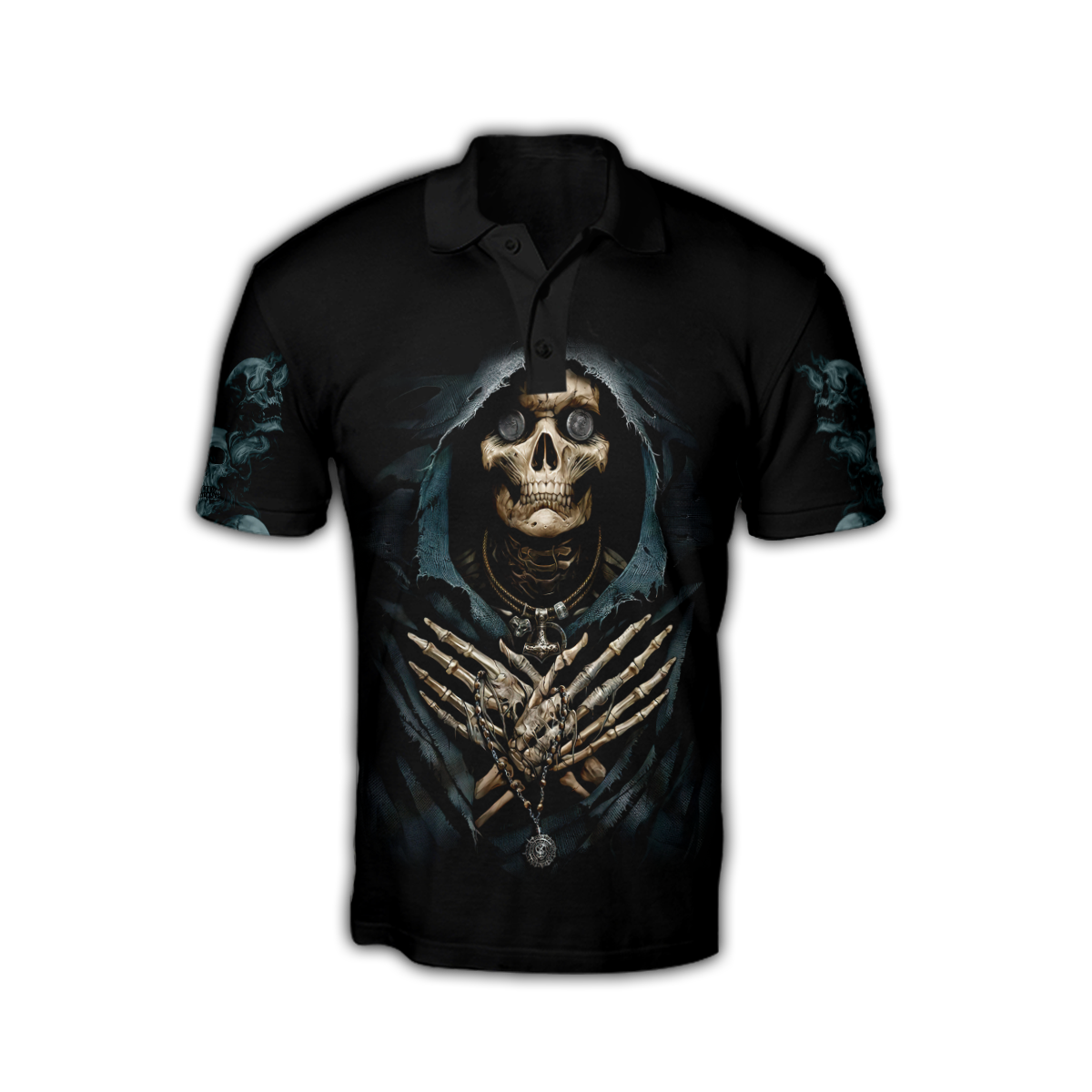 Skull And Coin In Eyes Hoodie For Men And Women MH27022102