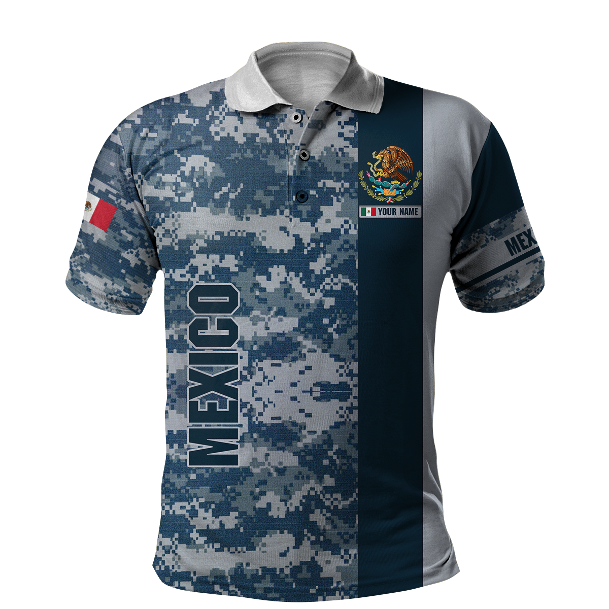 Personalized Mexico 3D All Over Printed Unisex Shirts