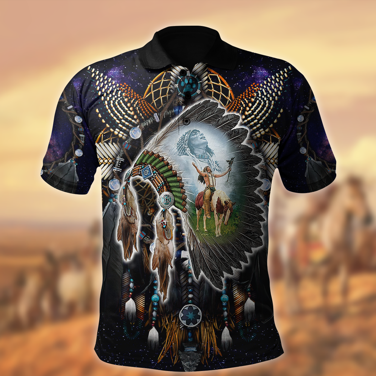 Native American 3D All Over Printed Unisex Shirt