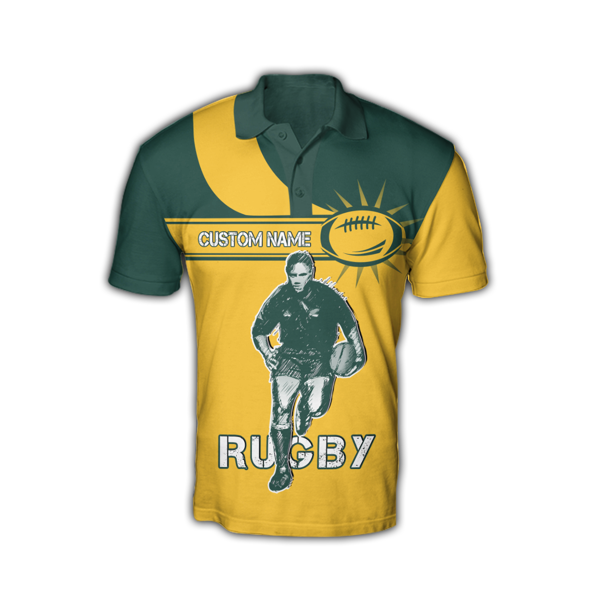 Personalized Australian Rugby 3D Printed Unisex Shirts