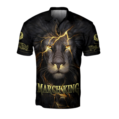 March Lion 3D All Over Printed Shirts Pi21012103