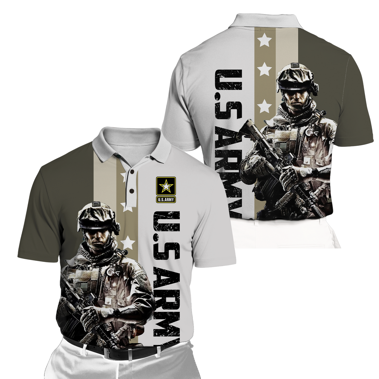 US Army 3D All Over Printed Hoodie SN24052105