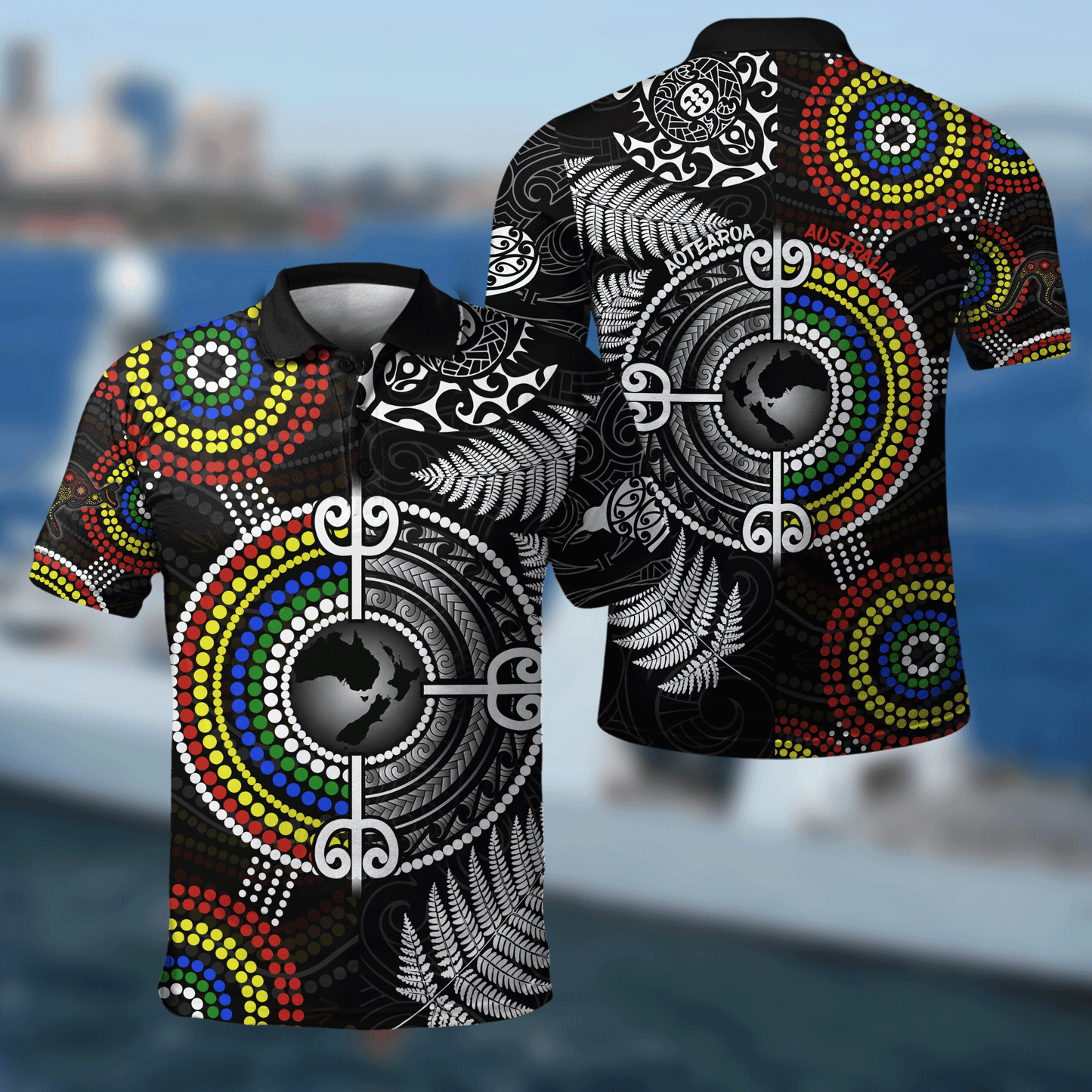 New Zealand Maori And Australia Aboriginal We Are Family 3D Printed Unisex Shirts TN