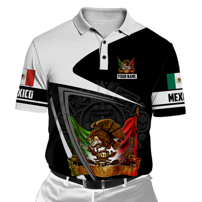 Personalized Name Mexico 3D All Over Printed Unisex Shirts