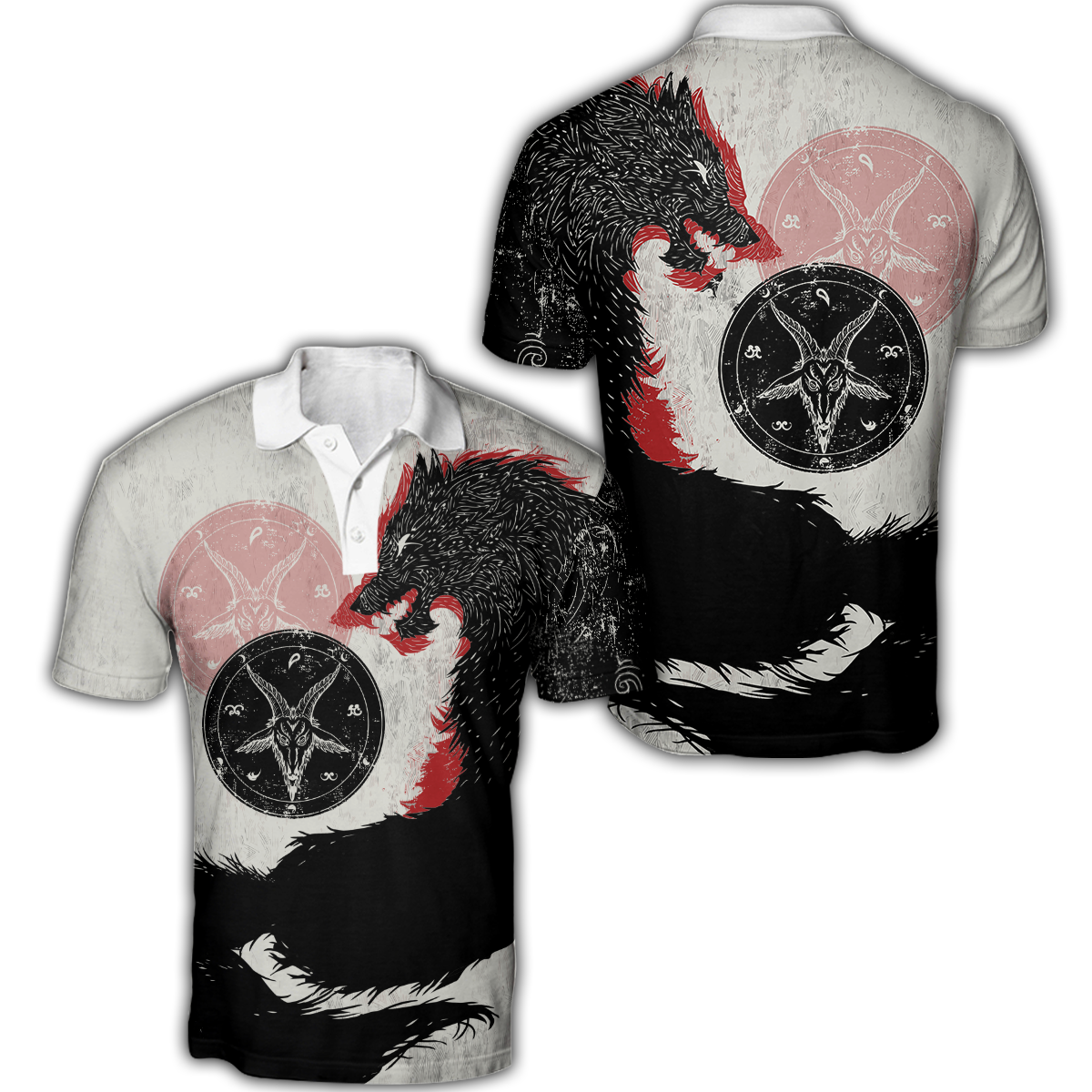 Satanic Wolf Hoodie For Men And Women JJ05022102