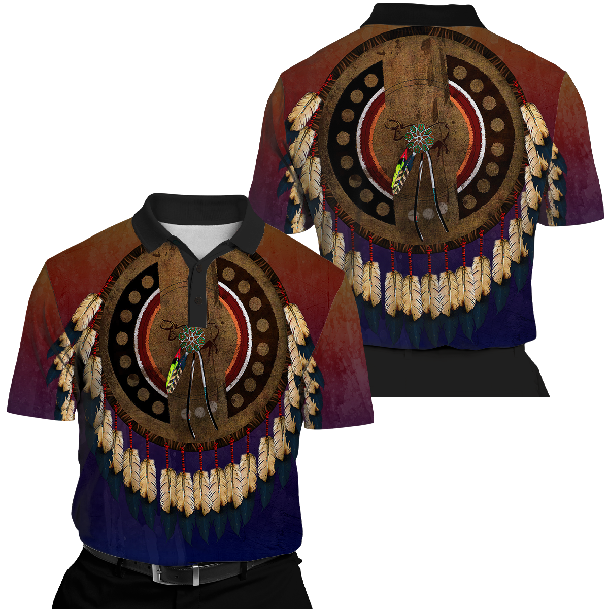 Native American 3D All Over Printed Unisex Shirts