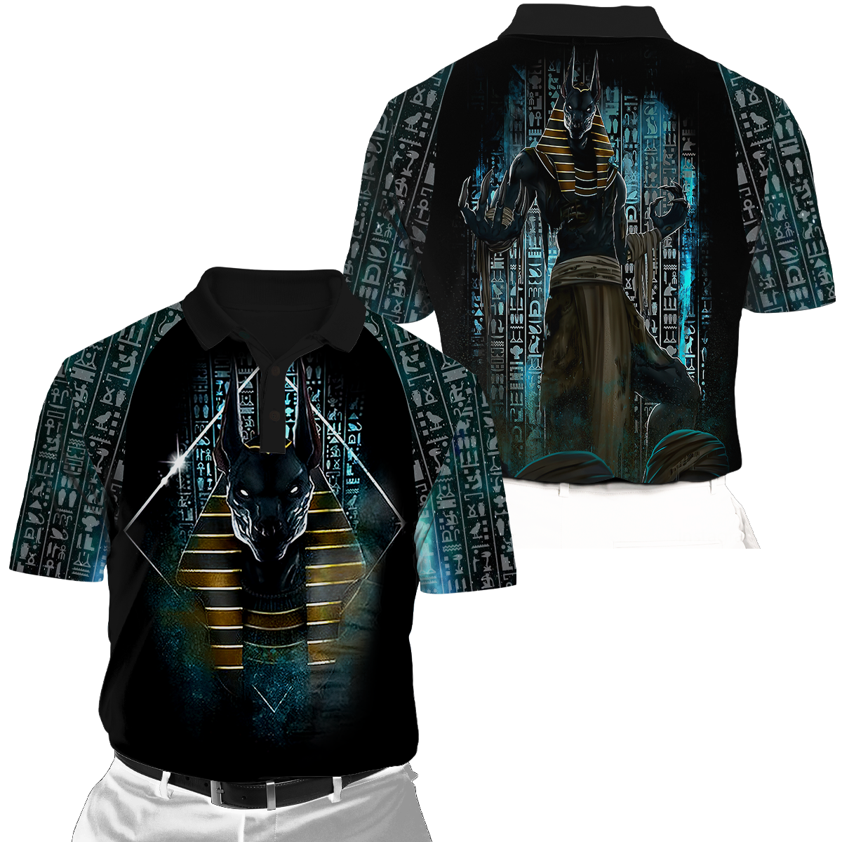 The God Of Egypt - Anubis 3D All Over Printed Unisex Shirts