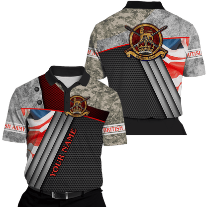 British Army 3D All Over Printed Unisex Shirts