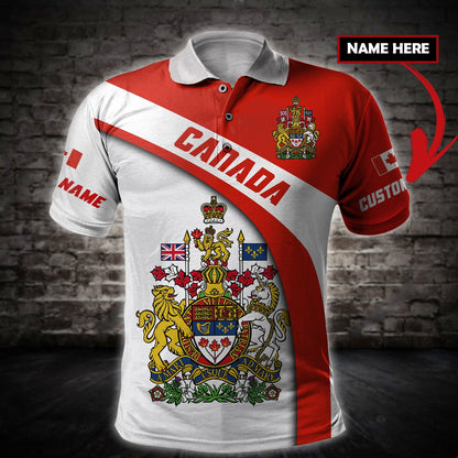 Custom Name XT Canada Day 3D Printed Shirts TNA26052103