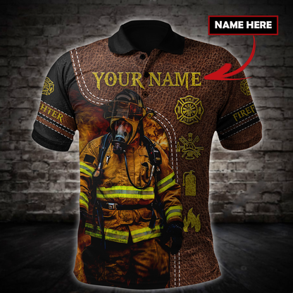 Customize Name Firefighter Hoodie For Men And Women TNA13052107