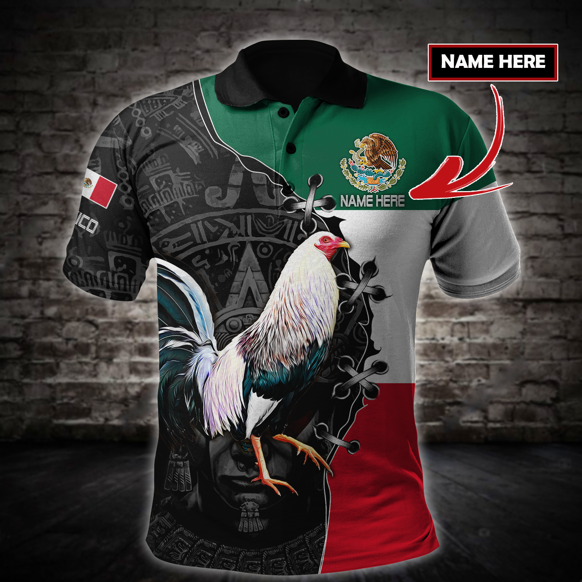 Personalized Mexican Rooster 3D Printed Unisex Shirts TNA08052103VH