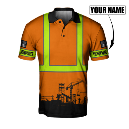 Personalized Ironworker Safety 3D All Over Printed Unisex Shirts TN