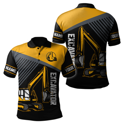Custom Name XT Excavator 3D Printed shirts