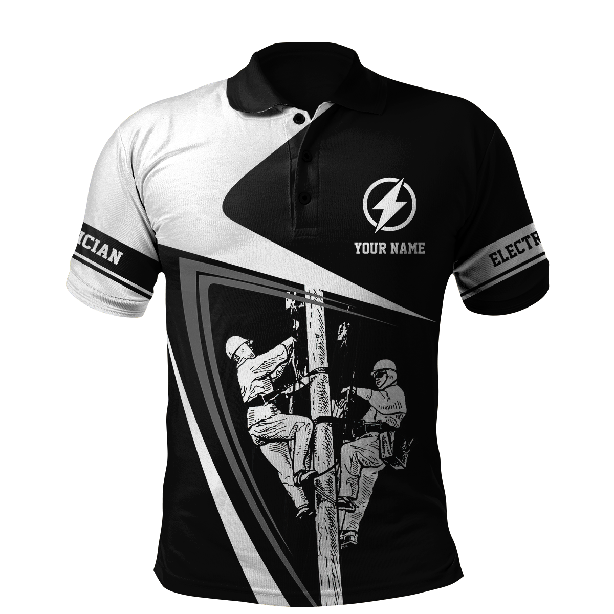 Customize Name Electrician 3D All Over Printed Unisex Shirts MH08052101