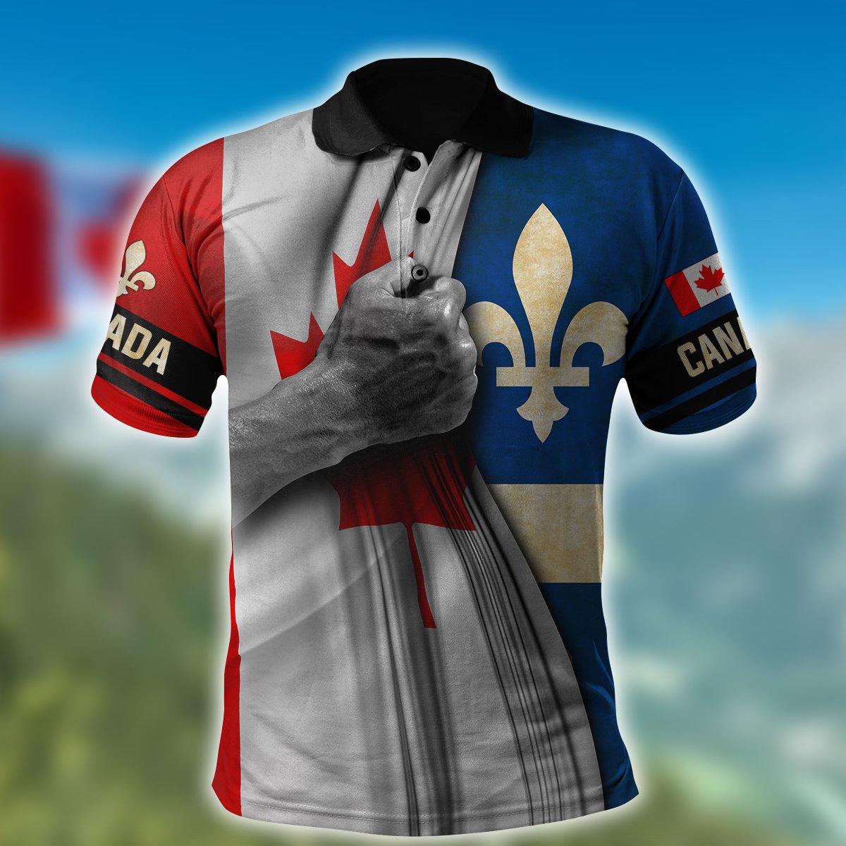 Quebec 3D Printed Shirts AM12042107