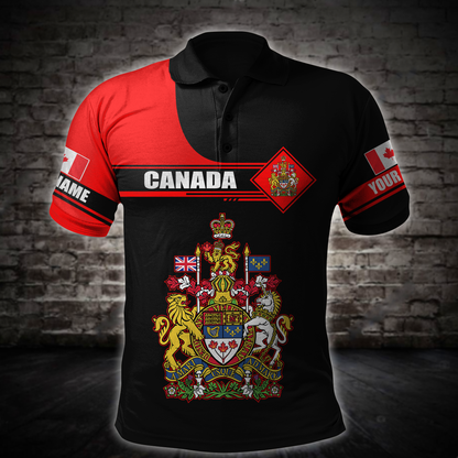 Custom Name XT Canada Day 3D Printed shirts