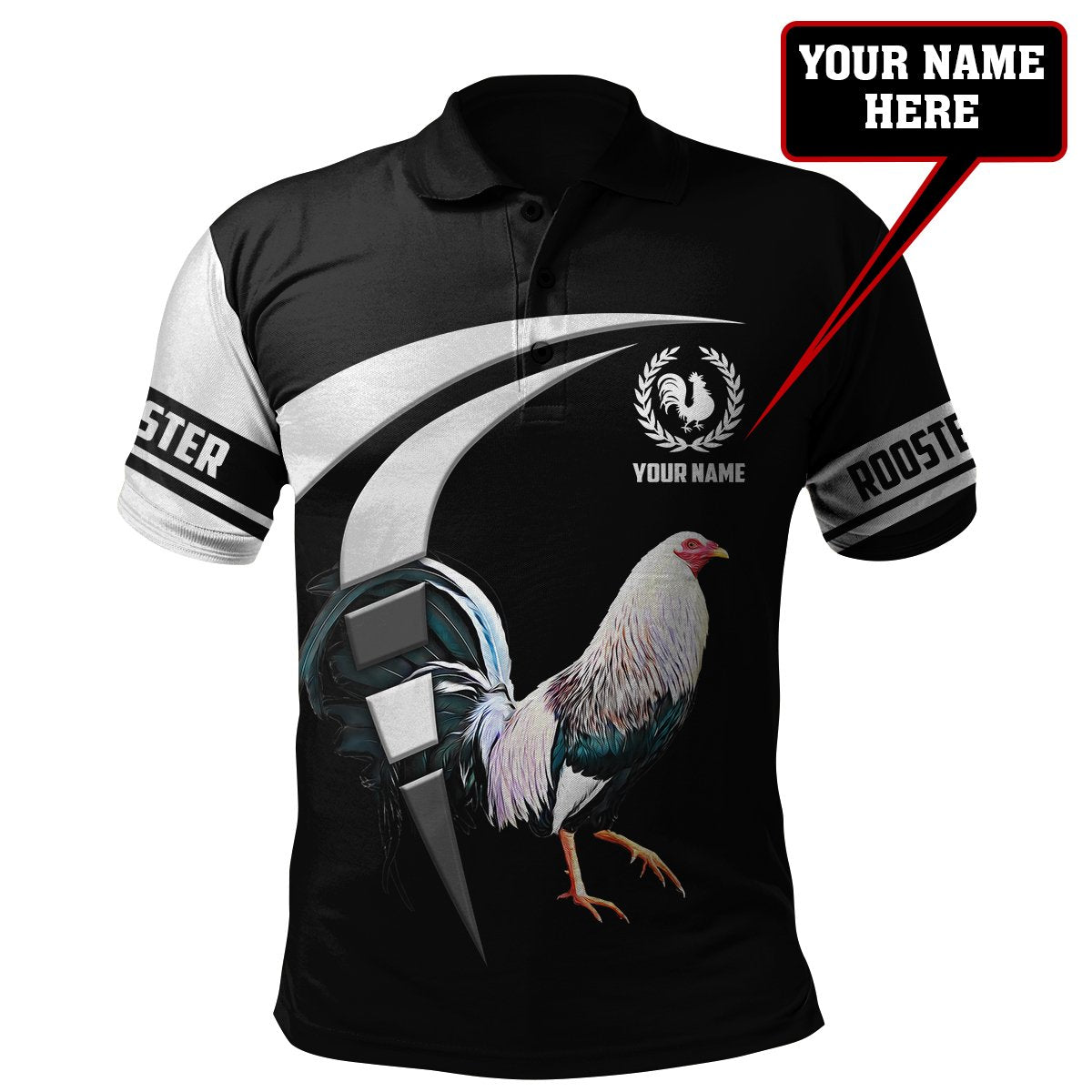 Personalized Rooster 3D Printed Unisex Shirts AM07052104