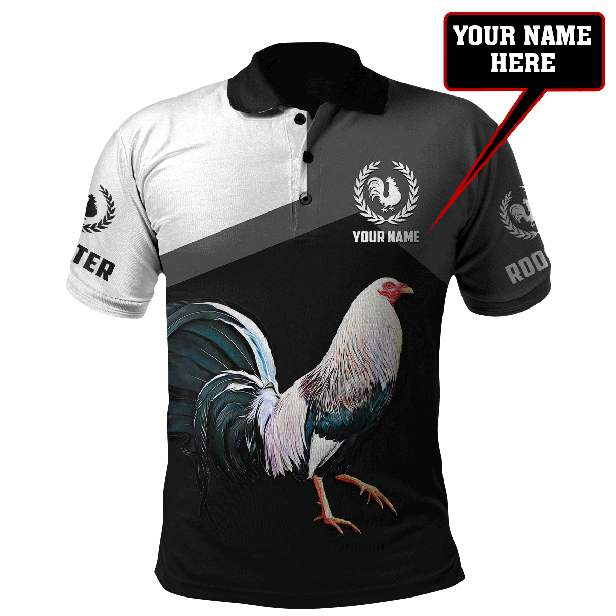 Personalized Rooster 3D Printed Unisex Shirts AM10052106