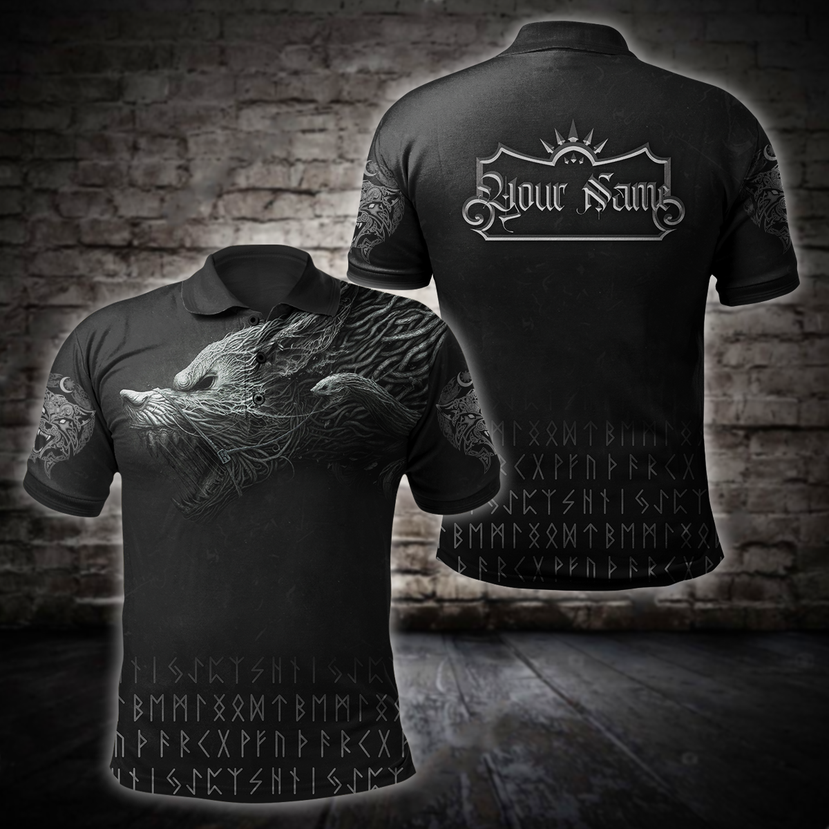 Customize Name Fenrir Viking Hoodie For Men And Women DQB10062101