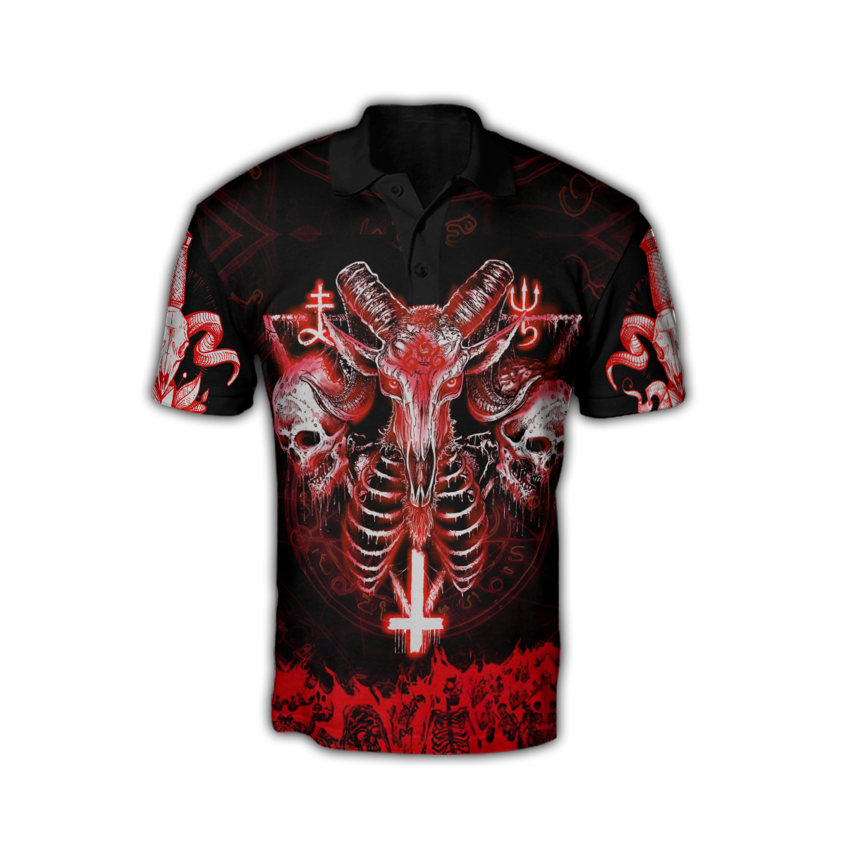 Skull Satanic Hoodie For Men And Women MH12012102