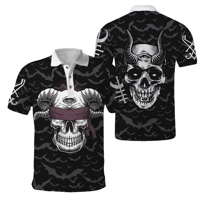 Skull Satanic Hoodie For Men And Women TNA04012101