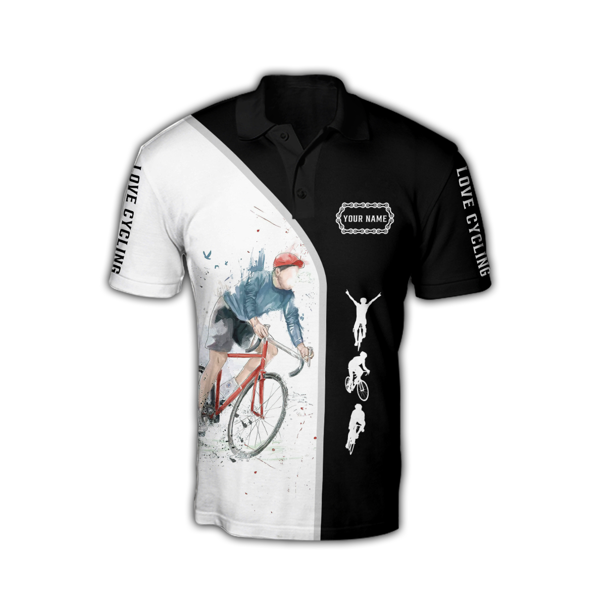 Customize Name Cycling Hoodie For Men And Women MH04032104