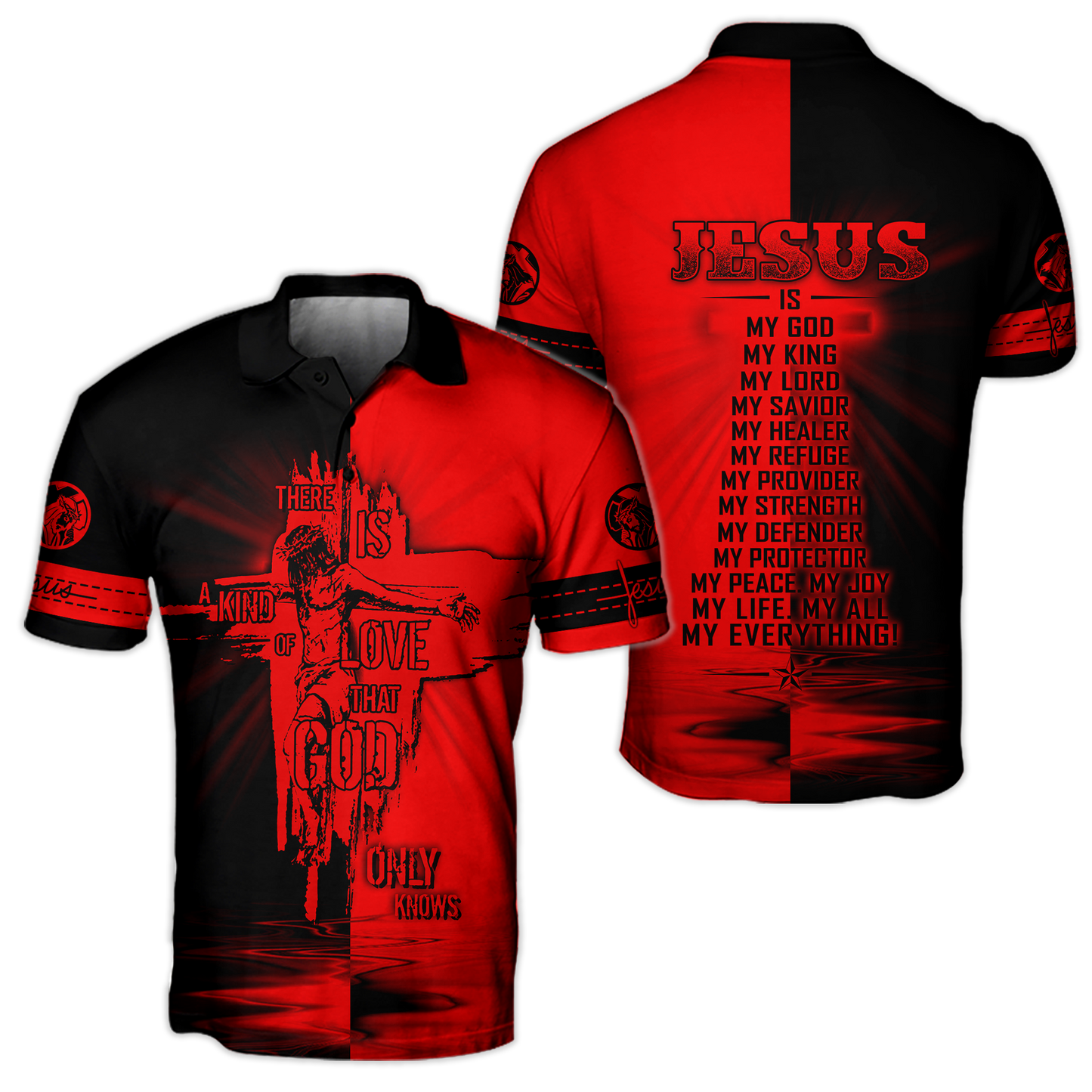 Jesus-There Is  A Kind Of Love That God Only Knows 3D All Over Printed Shirts