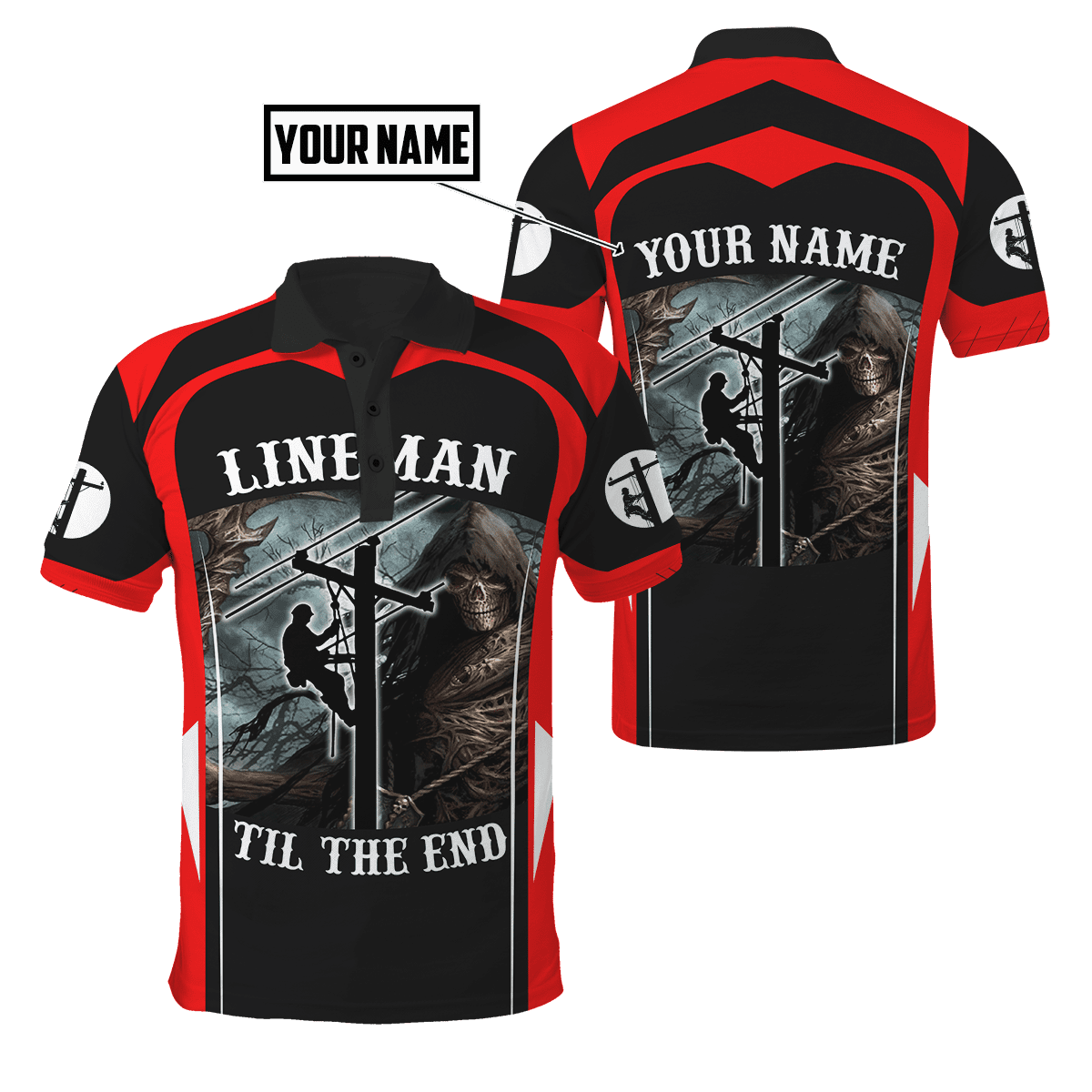 Customize Name Electrician 3D All Over Printed Unisex Shirts DA03052102