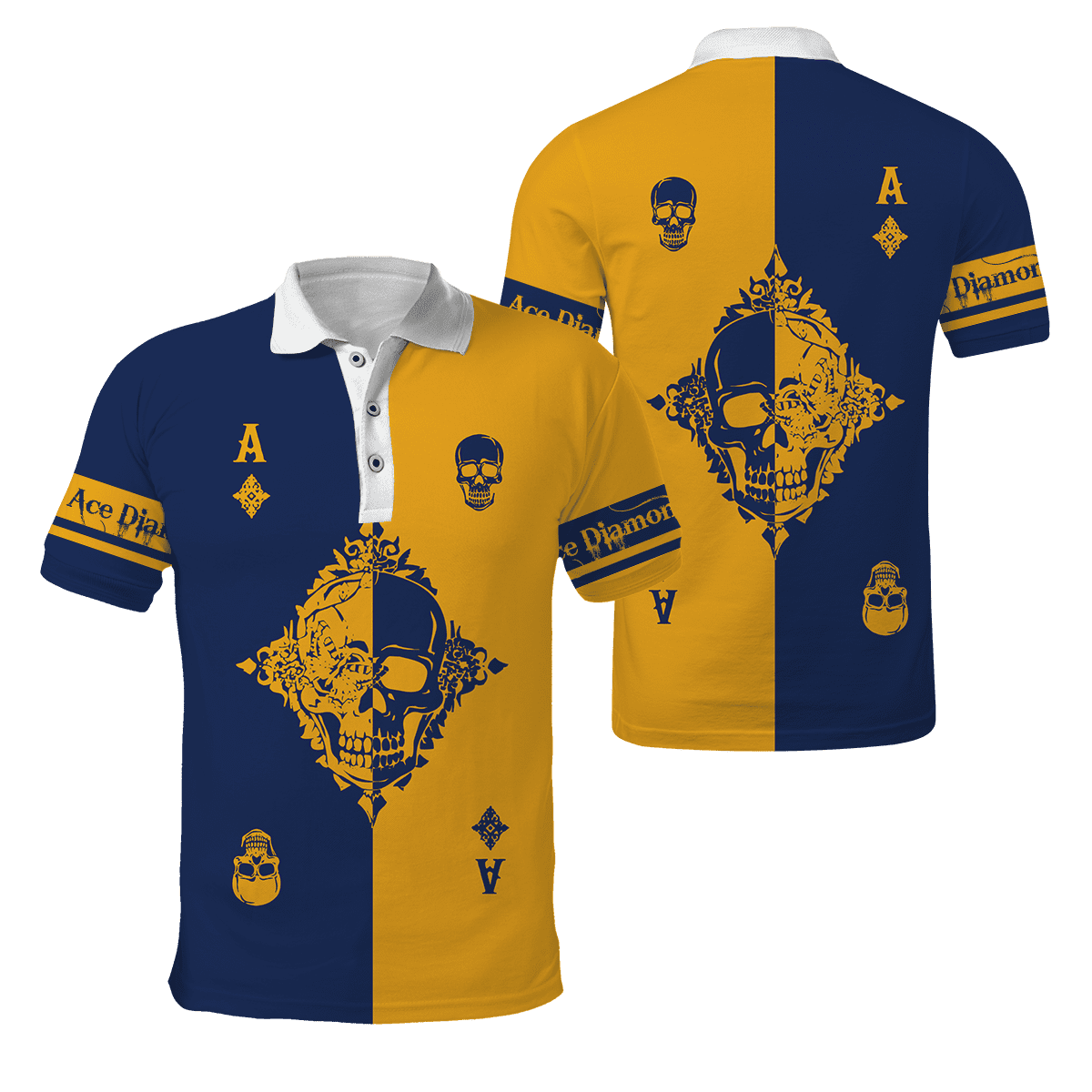Ace Diamond 3D All Over Printed Unisex Shirts