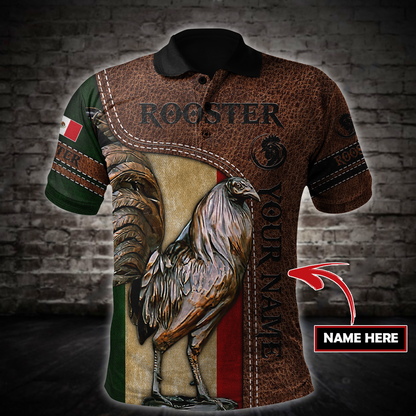 Personalized Mexican Rooster 3D Printed Unisex Shirts TNA08052102