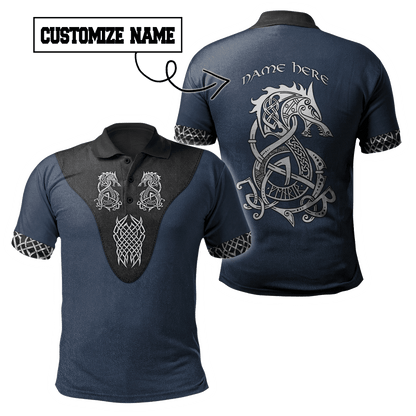 Customized Name Viking 3D All Over Printed Unisex Shirts