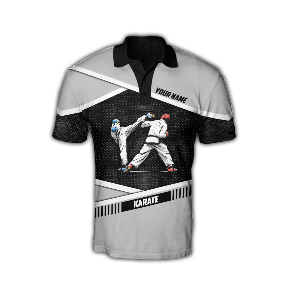 Customize Name Karate Fighting Hoodie For Men And Women MH11032105