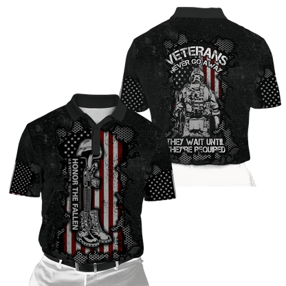 US Veteran never go away 3d printed shirts Proud Military DD20052101