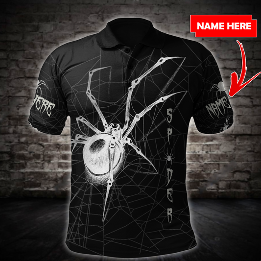 Widow Spider Black And White Personalized Premium Unisex Hoodie ML