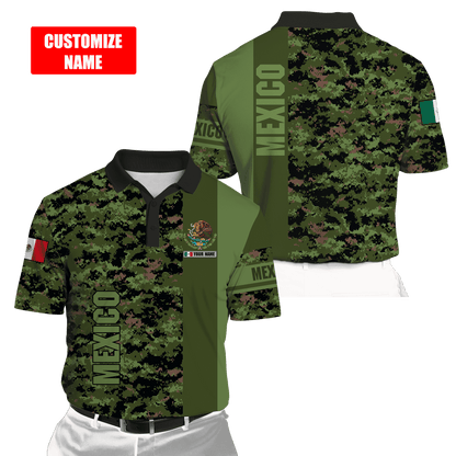 Personalized Mexico 3D All Over Printed Unisex Shirts