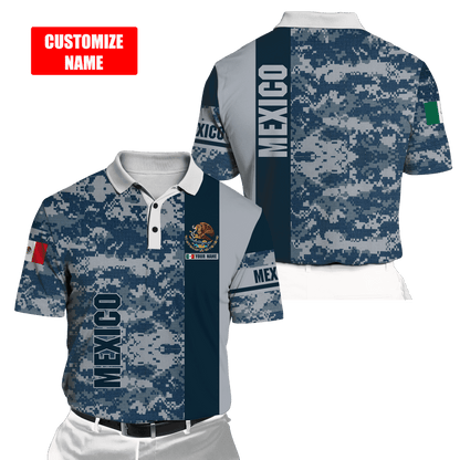 Personalized Mexico 3D All Over Printed Unisex Shirts