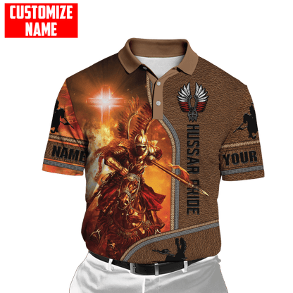 Premium Winged Hussars Pride Custom name 3D Printed Shirts
