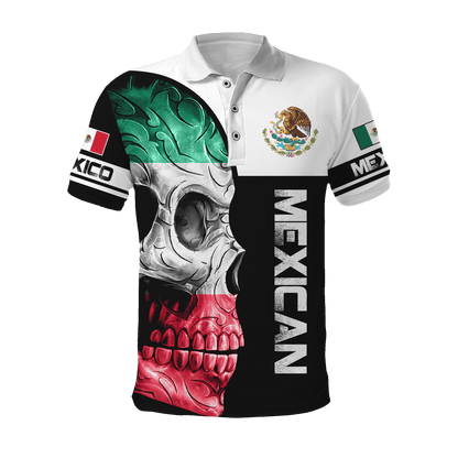 Mexican Skull 3D All Over Printed Unisex Shirts
