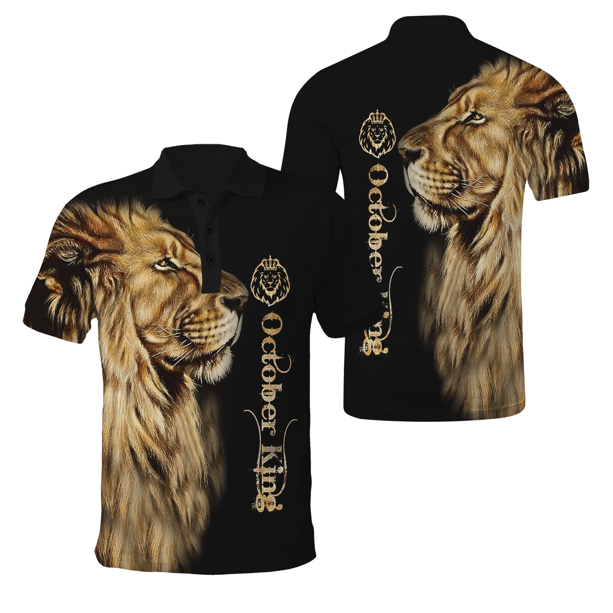 October King 3D All Over Printed Unisex Shirts