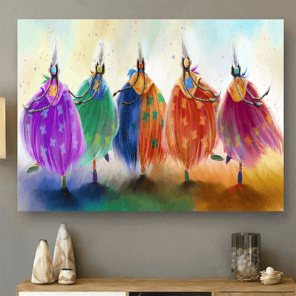 Native American Horizontal Canvas - Wall Art Poster VP07012201ND
