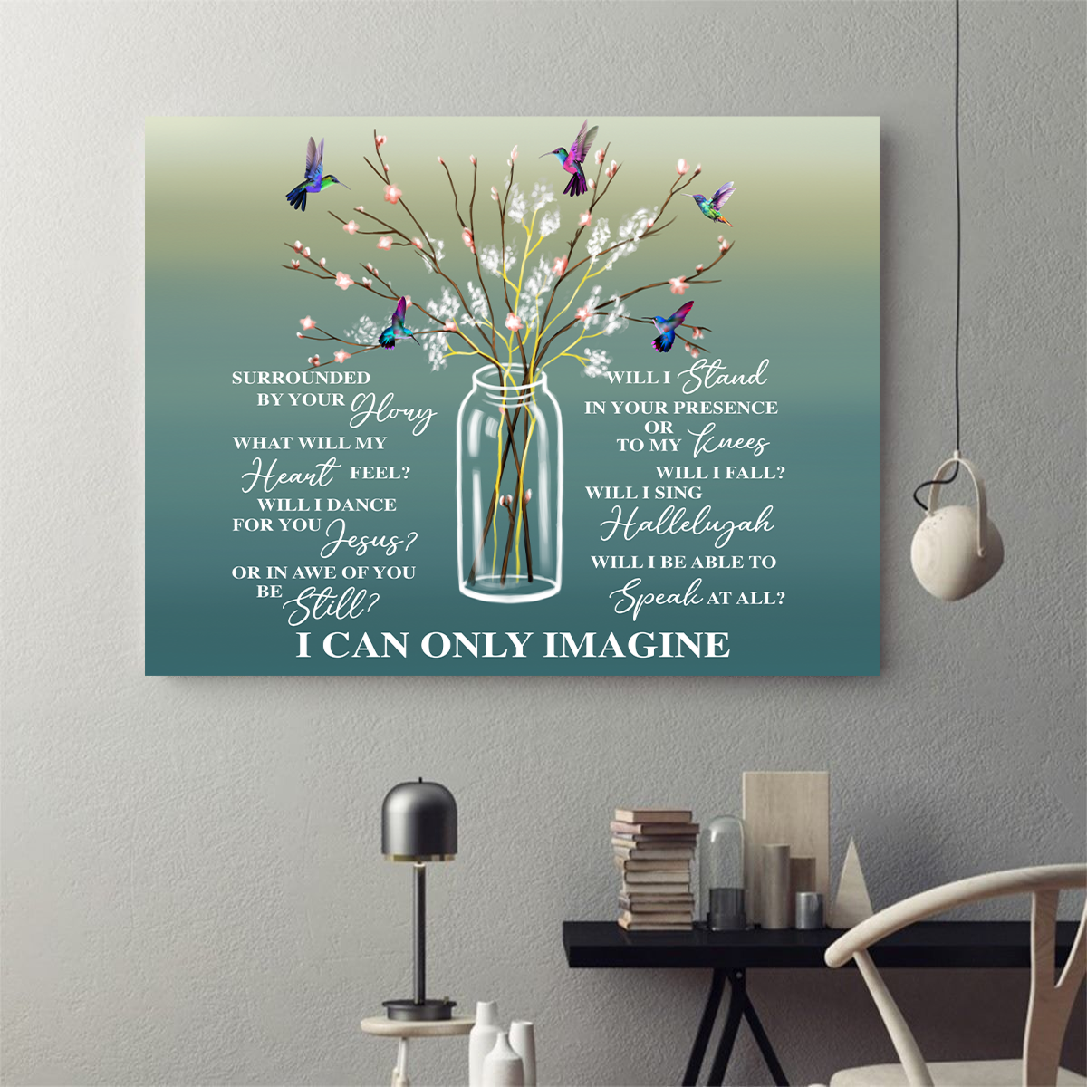 Hummingbird Poster Horizontal