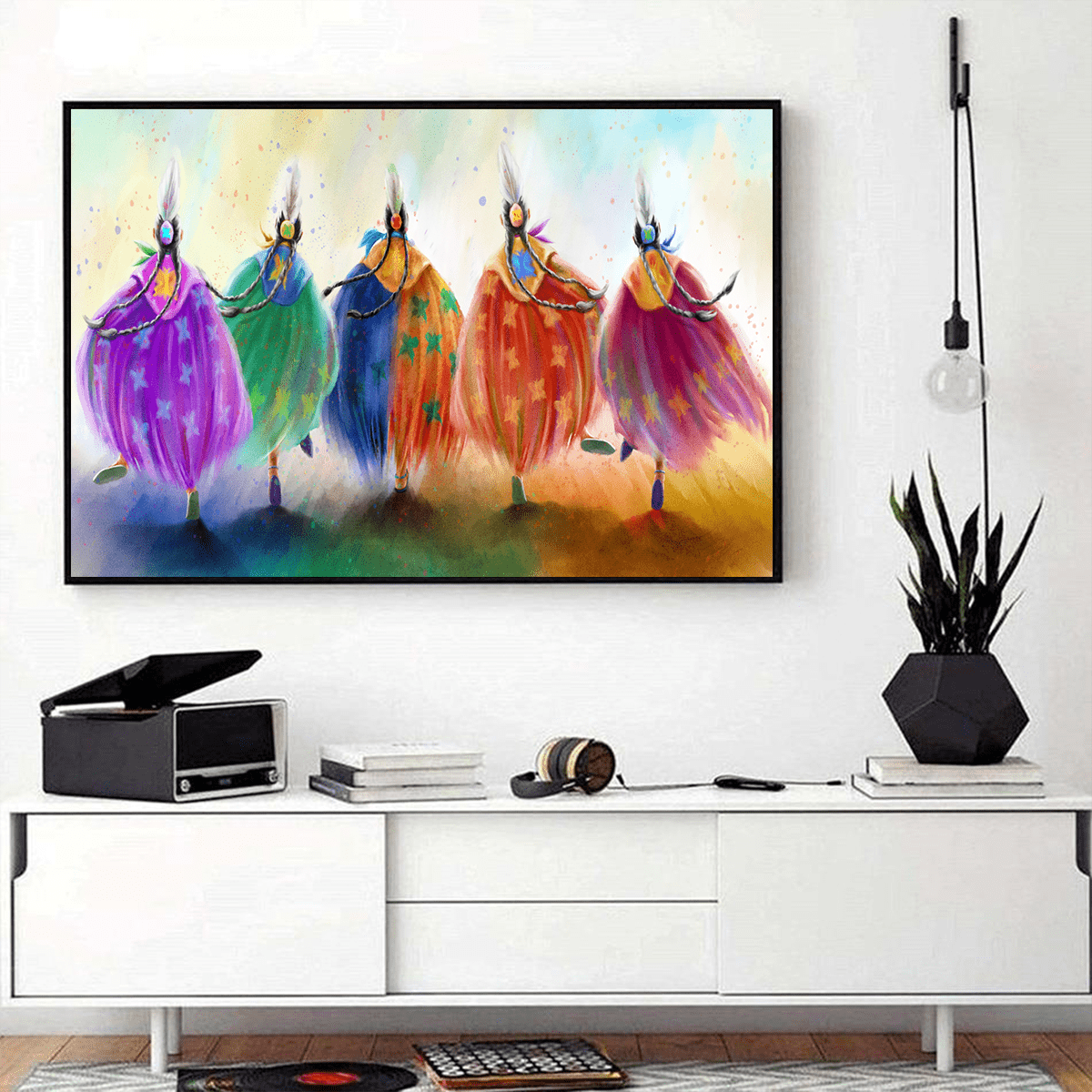 Native American Horizontal Canvas - Wall Art Poster VP07012201ND