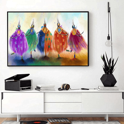 Native American Horizontal Canvas - Wall Art Poster VP07012201ND