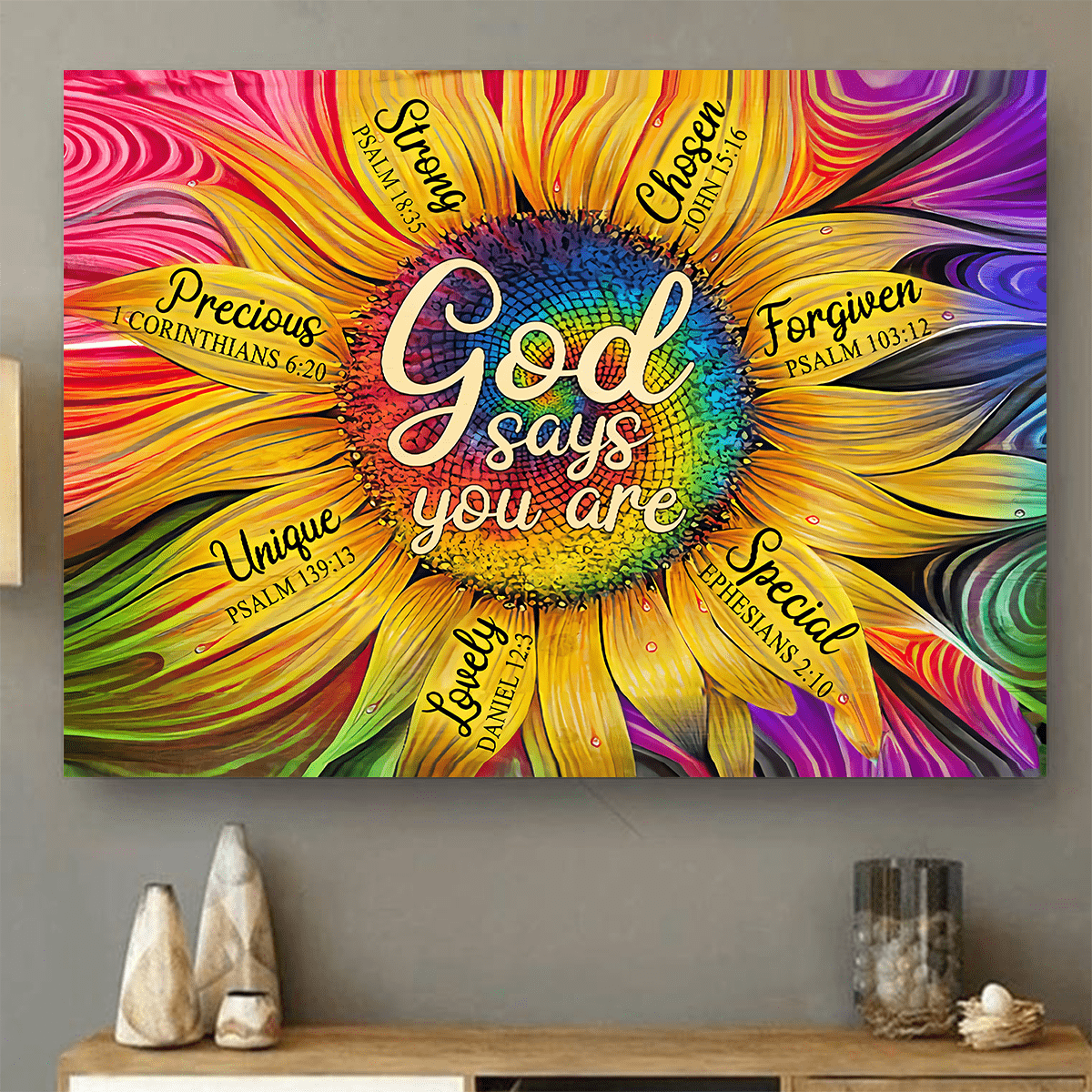 Jesus-Daisy God Say You Are Poster Horizontal DA20052102