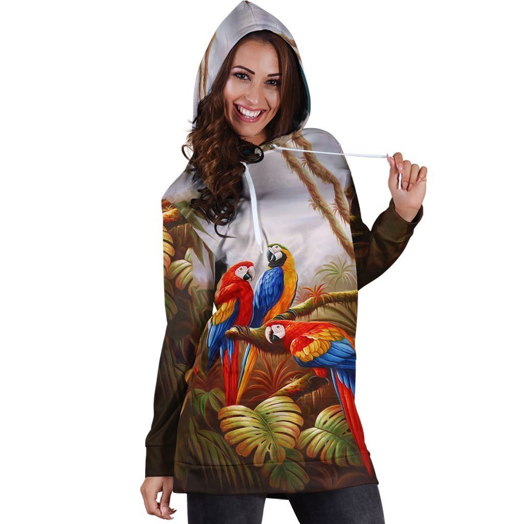 H2379B-Apparel-HbArts-Hoodie Dress-S-Vibe Cosy™